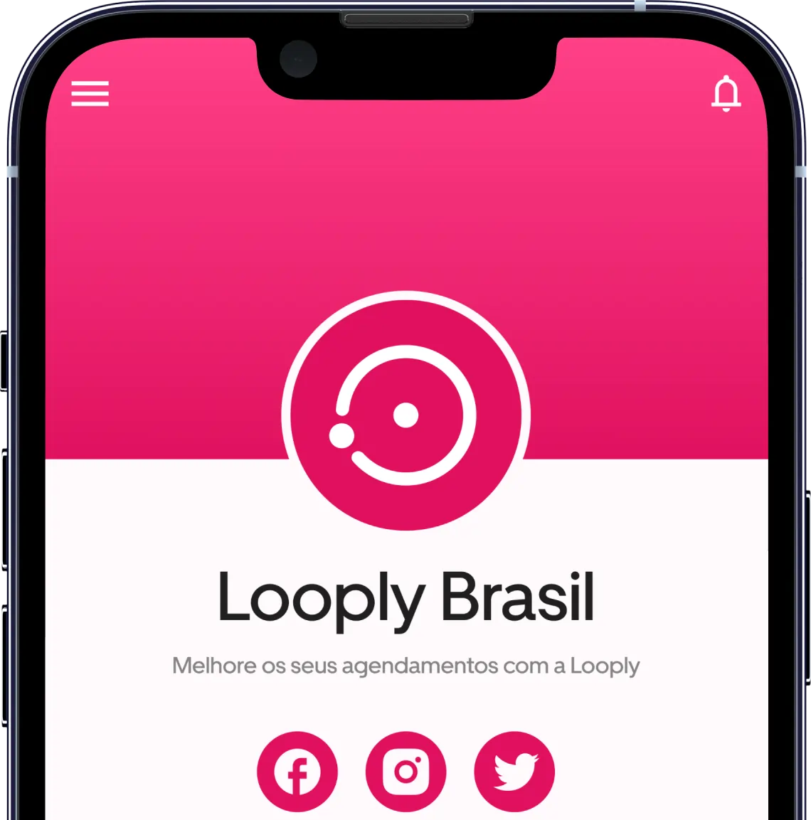 Fluxo de agendamento da cliente no celular